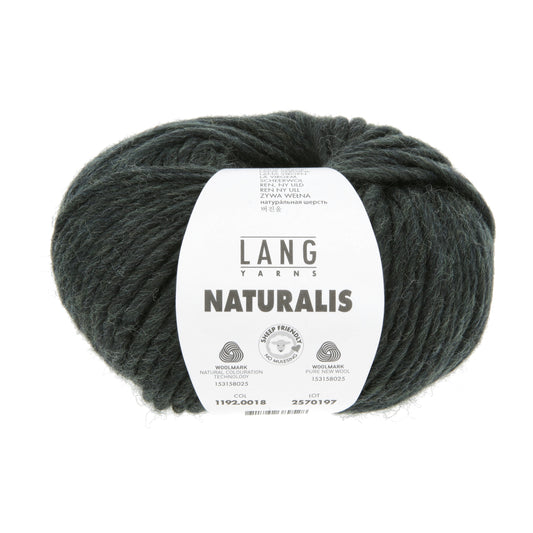 Lang Yarns Naturalis Antraciet (0018)