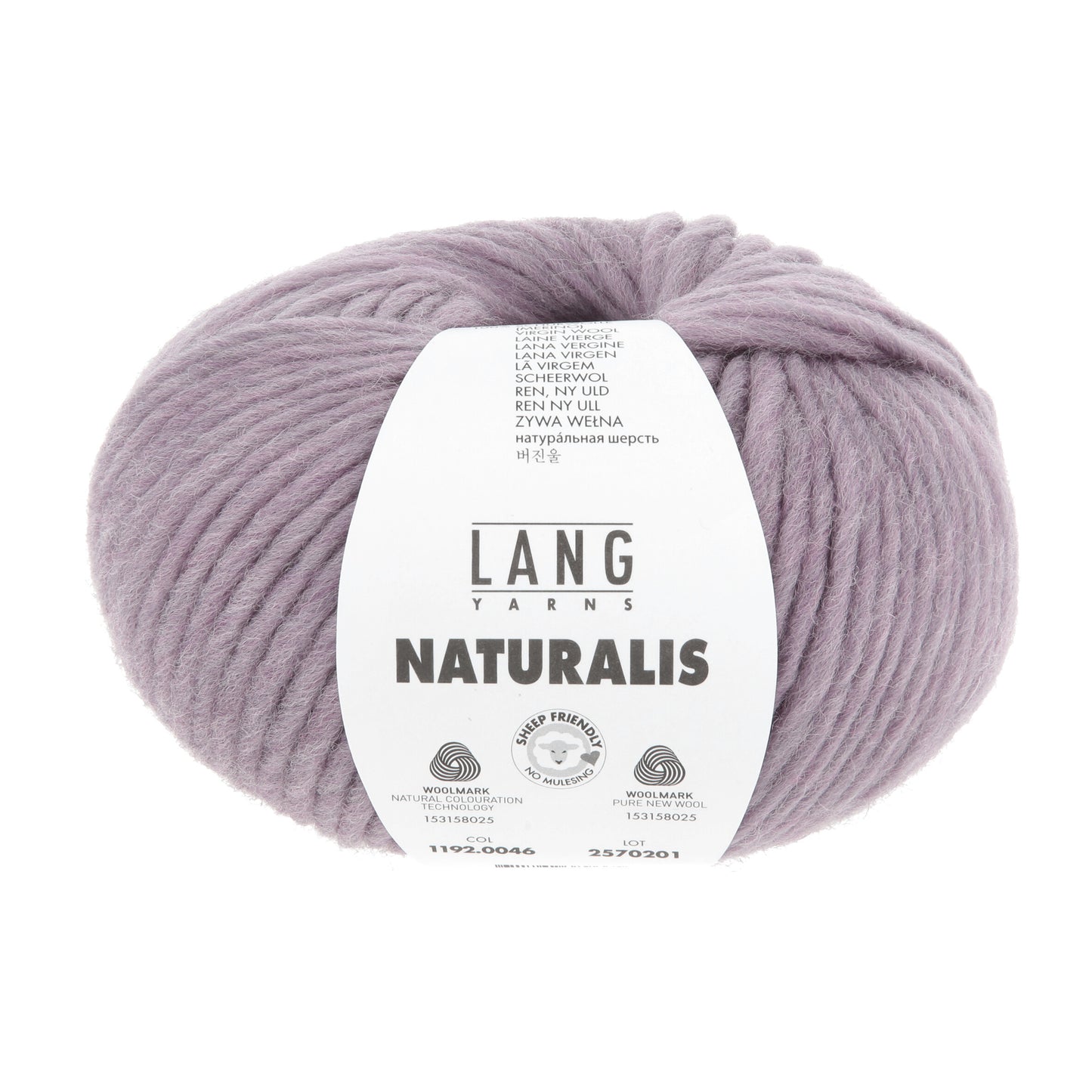 Lang Yarns Naturalis Amarant (0046)