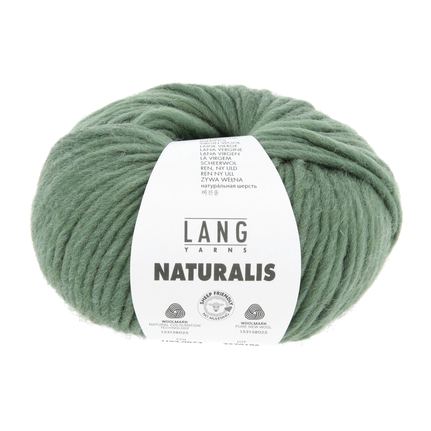 Lang Yarns Naturalis Sage (0073)