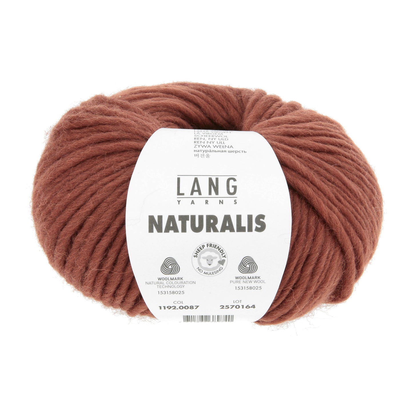 Lang Yarns Naturalis Kastanje (0087)