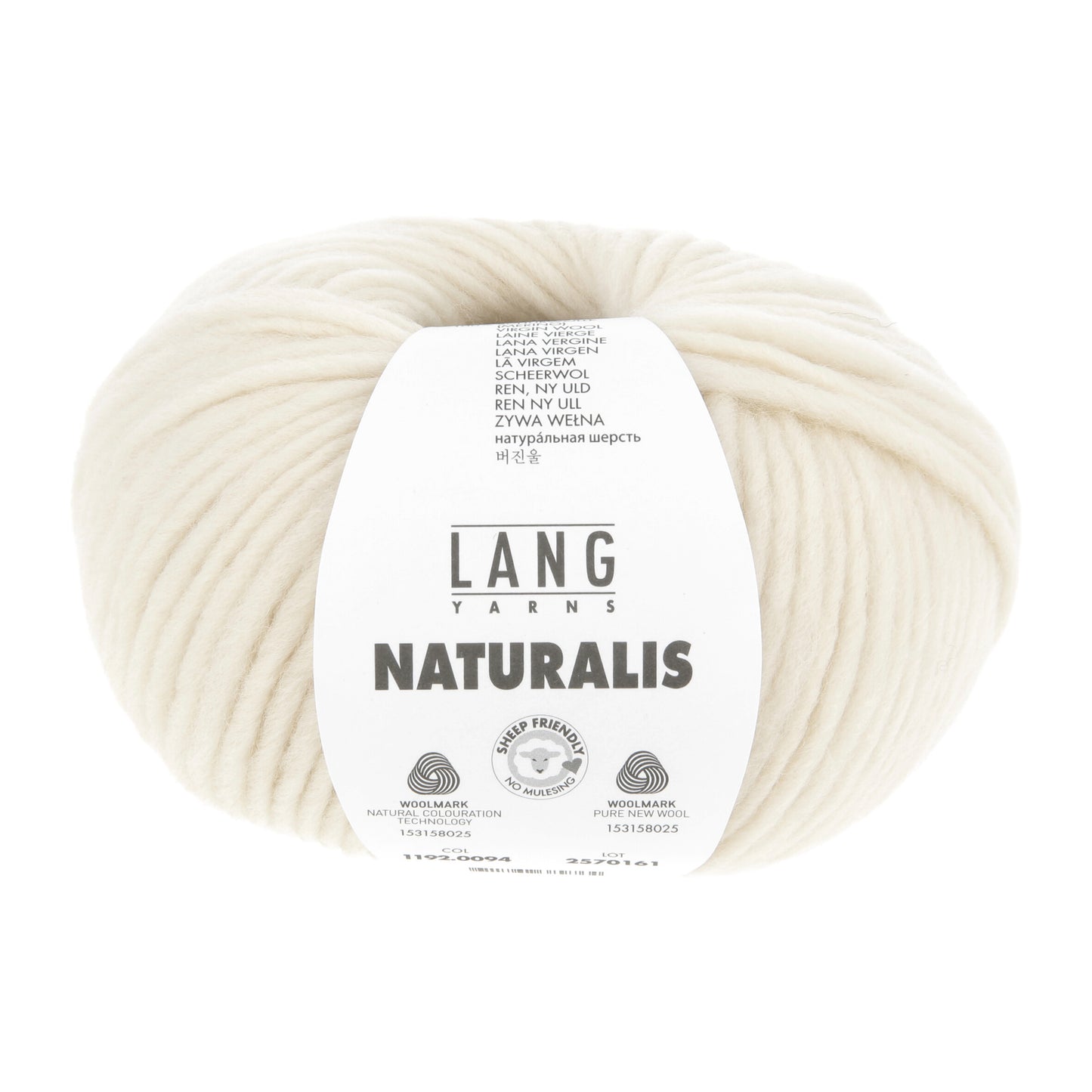 Lang Yarns Naturalis Cream (0094)