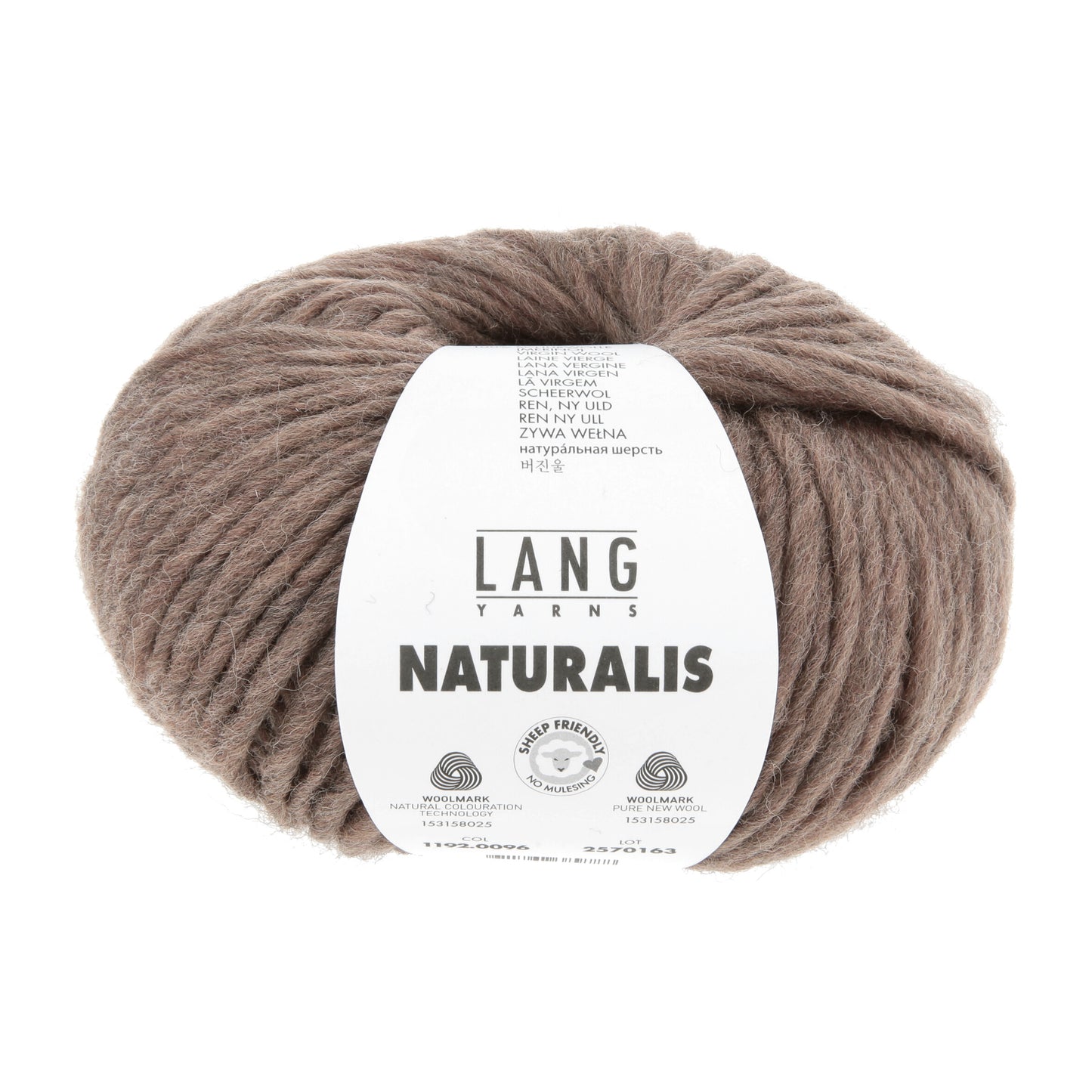 Lang Yarns Naturalis Brown (0096)