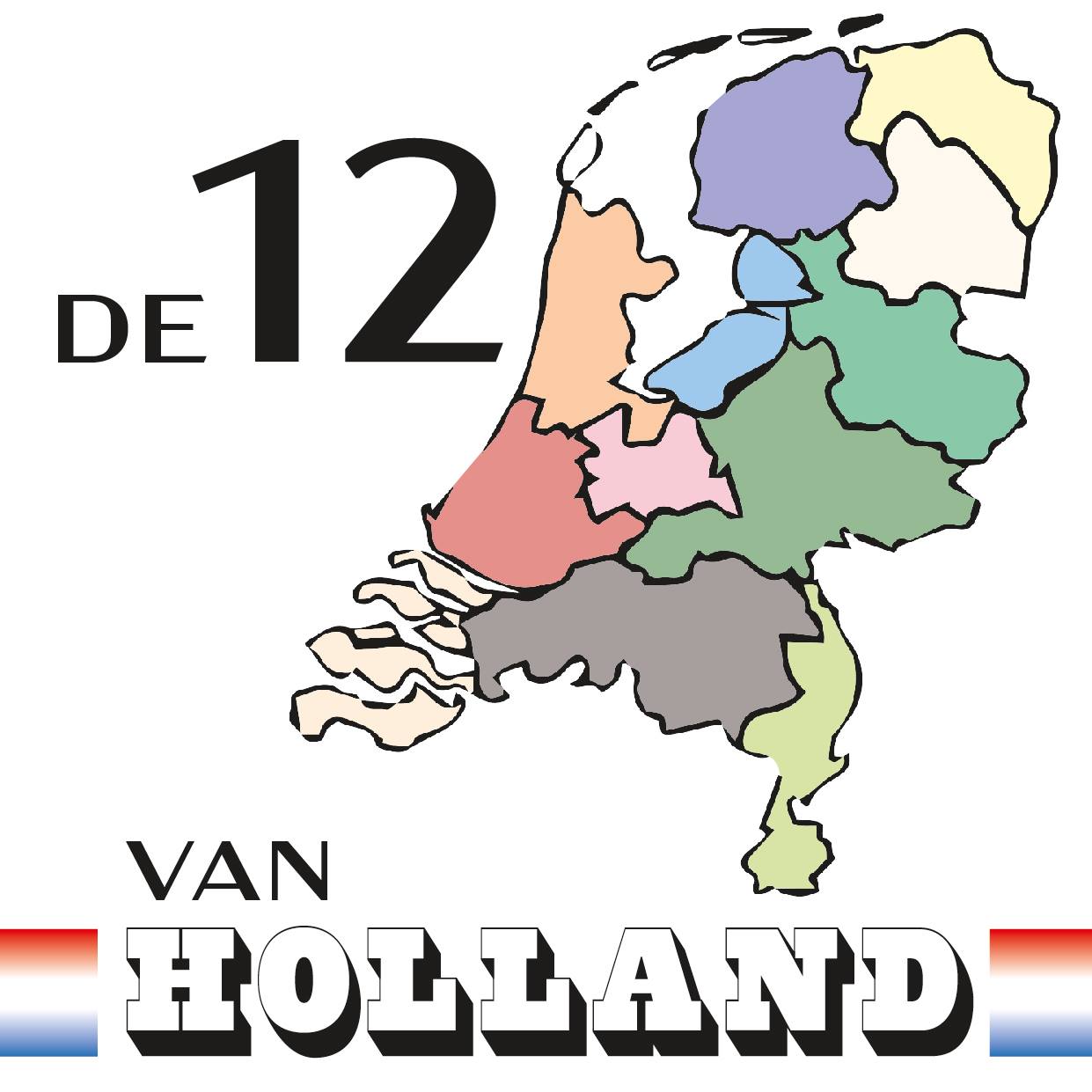 De 12 van Holland CAL 2021 (KLEUR NAAR KEUZE) - Katoen