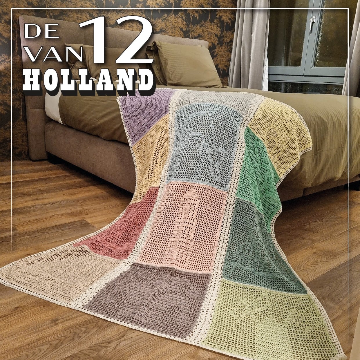 De 12 van Holland CAL 2021 (LIMITED EDITION PASTEL) - Katoen