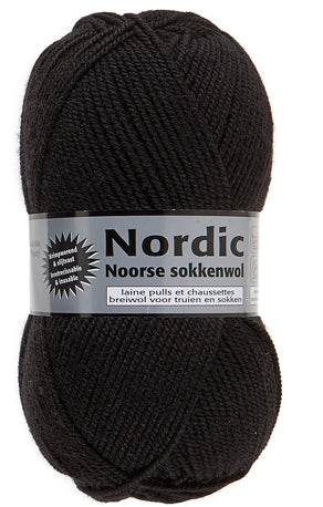 Lammy Yarns Nordic Black (012)