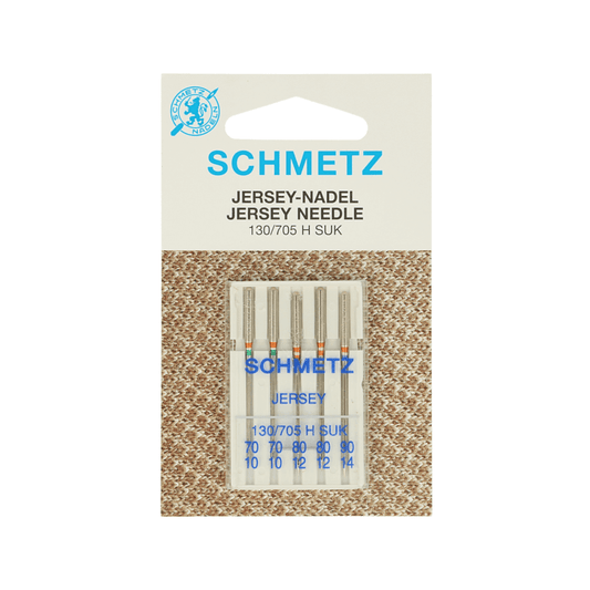 Schmetz Jersey naaimachine naalden 5 stuks 70-90