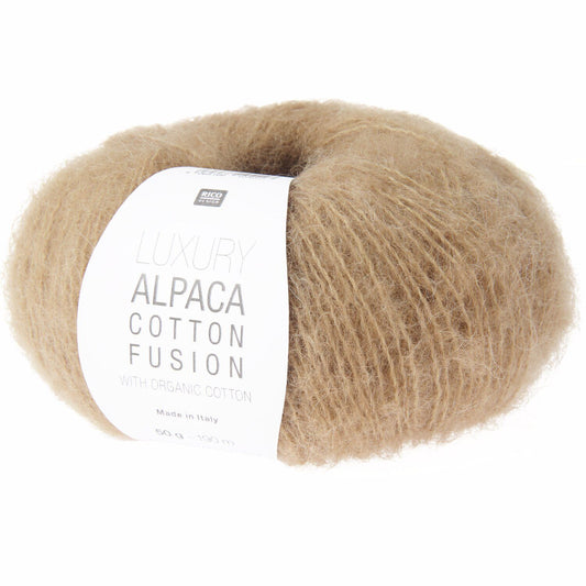Rico Design Luxury Alpaca Cotton Fusion Camel (010)
