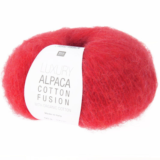 Rico Design Luxury Alpaca Cotton Fusion Rouge (011)