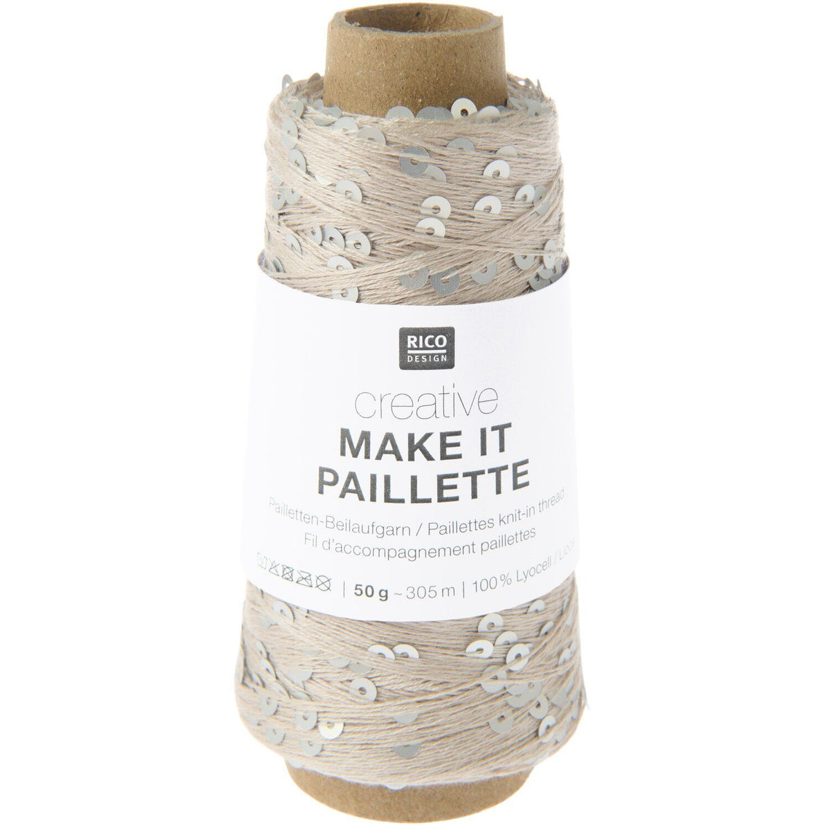 Roco Creative Make It Paillette Zilver (001)