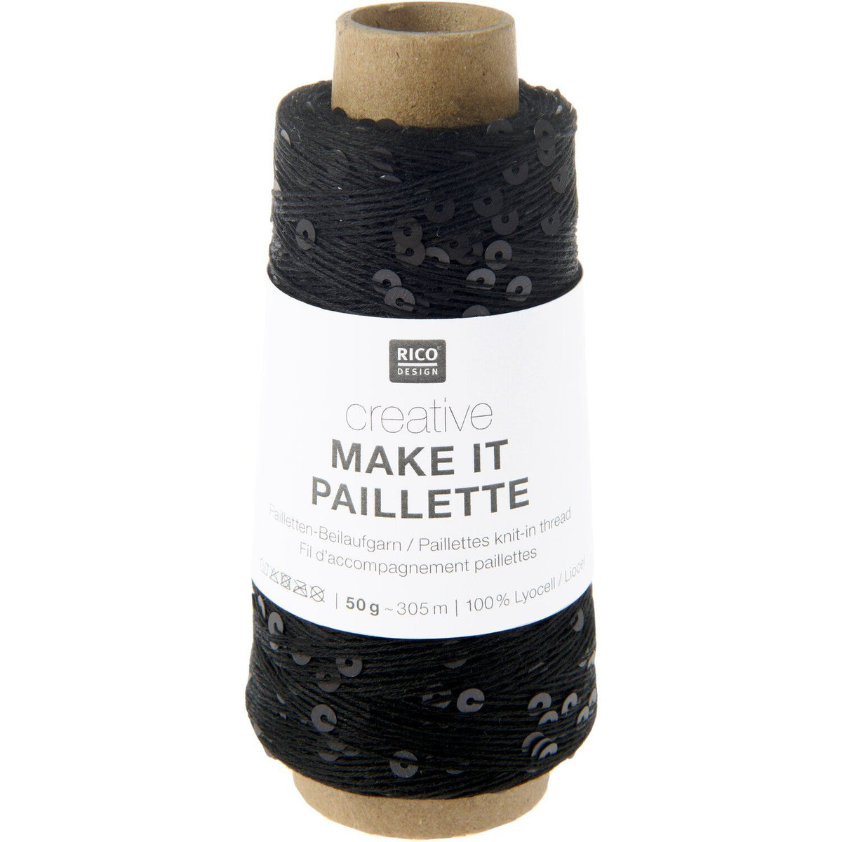Roco Creative Make It Paillette Mat Black (006)