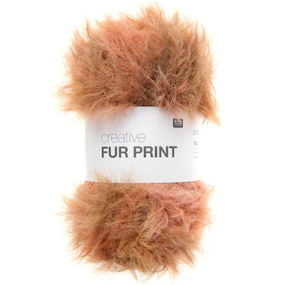 Rico Creative Fur Print Brown (001)
