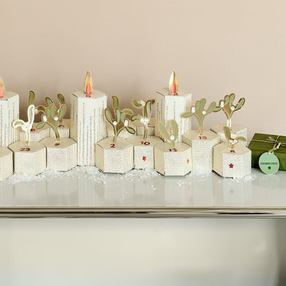 Adventskalender knutselset MISTLETOES (501502)