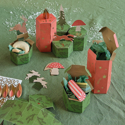 Adventskalender knutselset FOREST ANIMAL (501503)