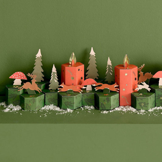 Adventskalender knutselset FOREST ANIMAL (501503)