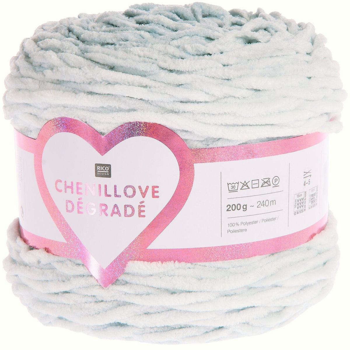 Rico Chenillove Degrade Blauw (004)