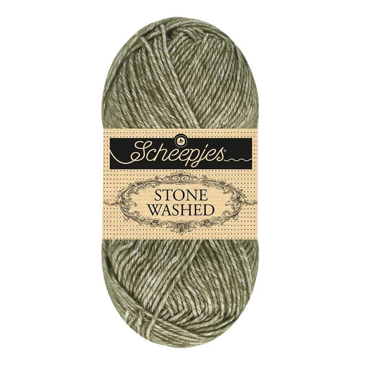 Scheepjes Stone Washed Chlorite Green (851)