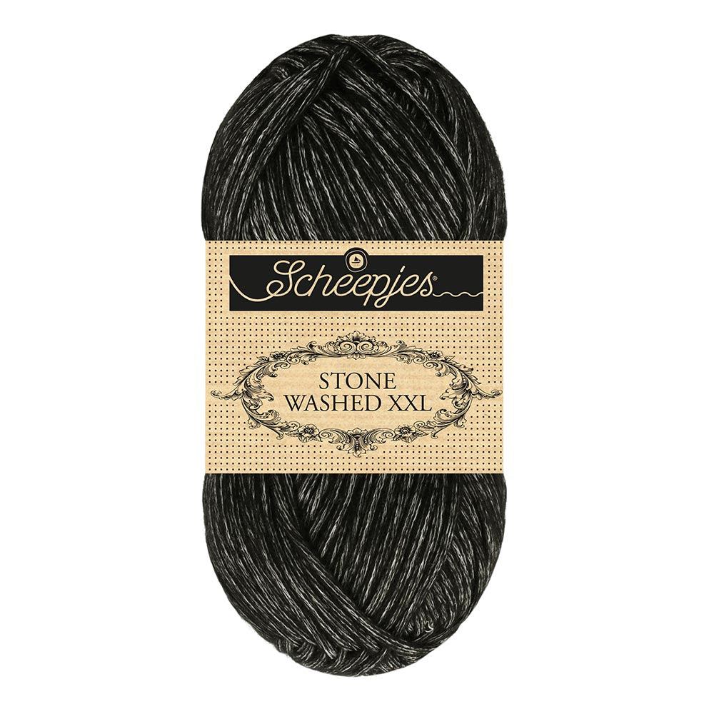 Scheepjes Stone Washed XXL Black Onyx (843)
