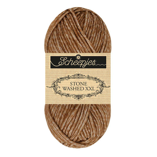 Scheepjes Stone Washed XXL Brown Agate (862)