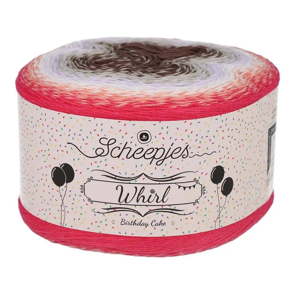 Scheepjes Cotton Birthday Whirl Berry on Top (798)