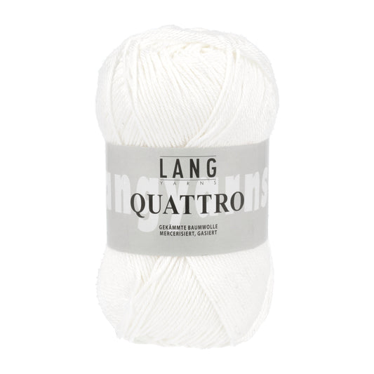 Lang Yarns Quattro White (0001)