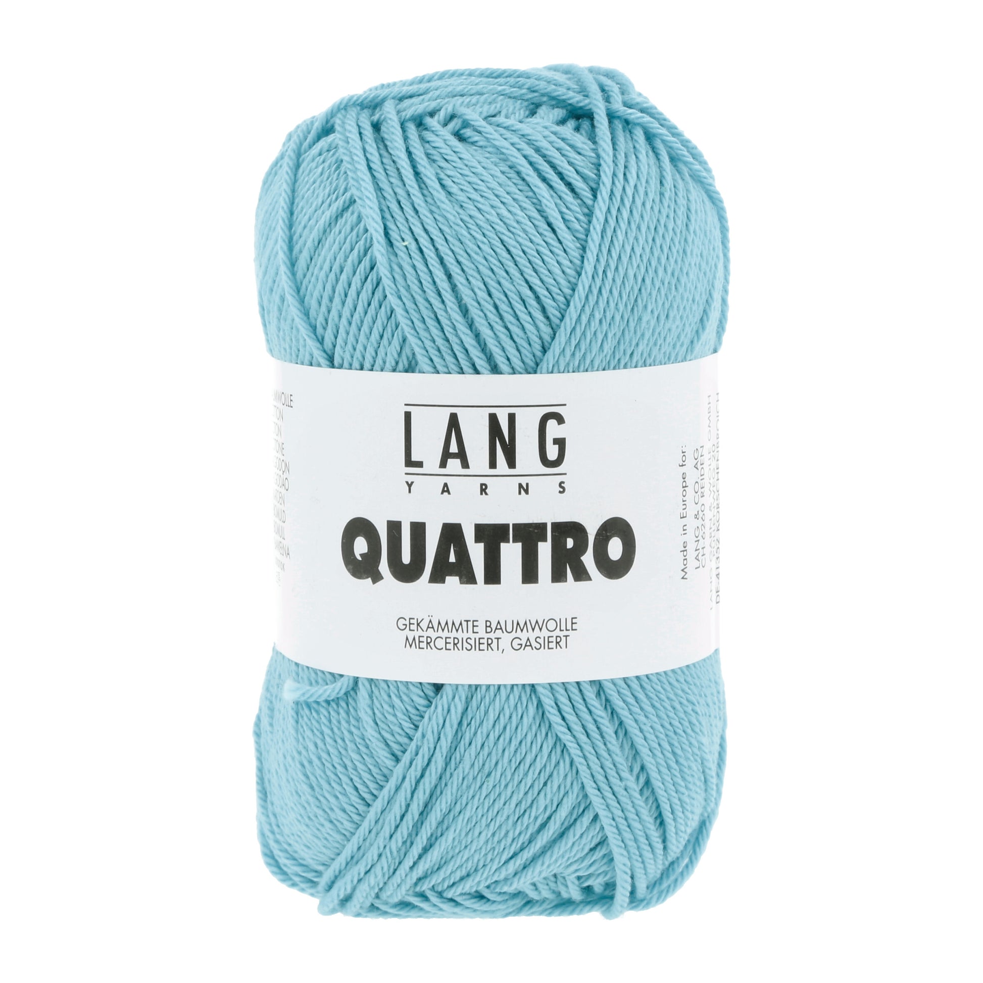 Lang Yarns Quattro Light Turquoise (0078)