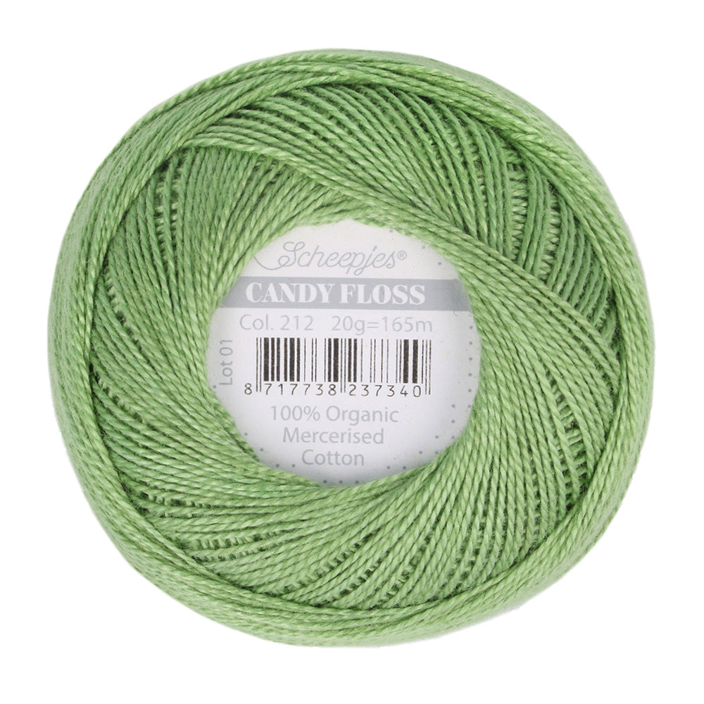 Scheepjes Candy Floss Sage Green (212)