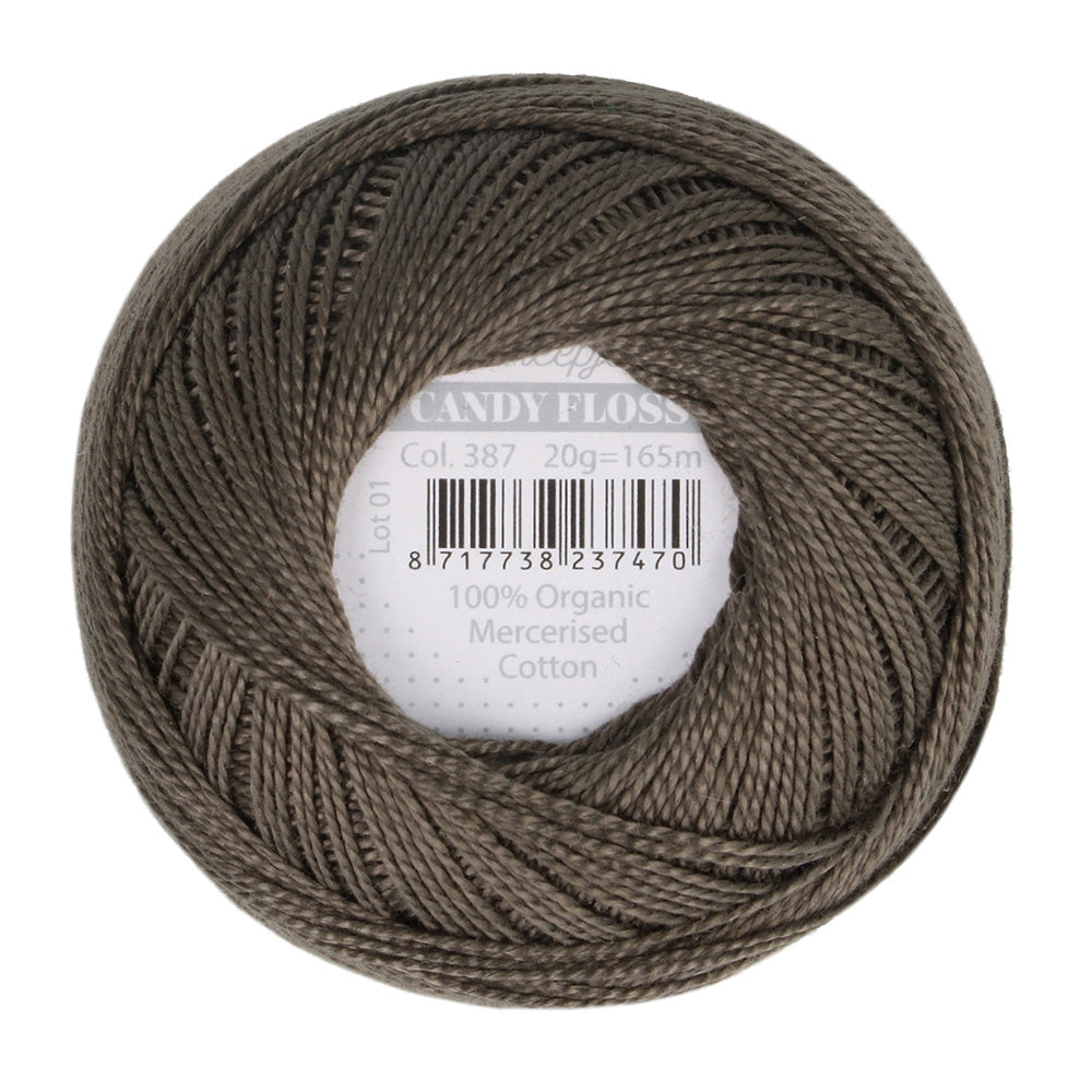 Scheepjes Candy Floss Dark Olive (387)