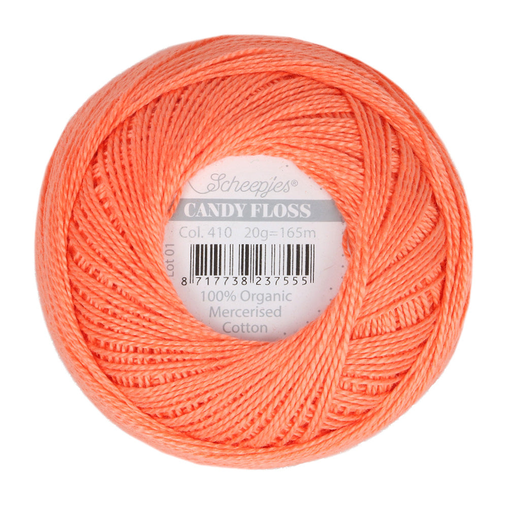 Scheepjes Candy Floss Rich Coral (410)