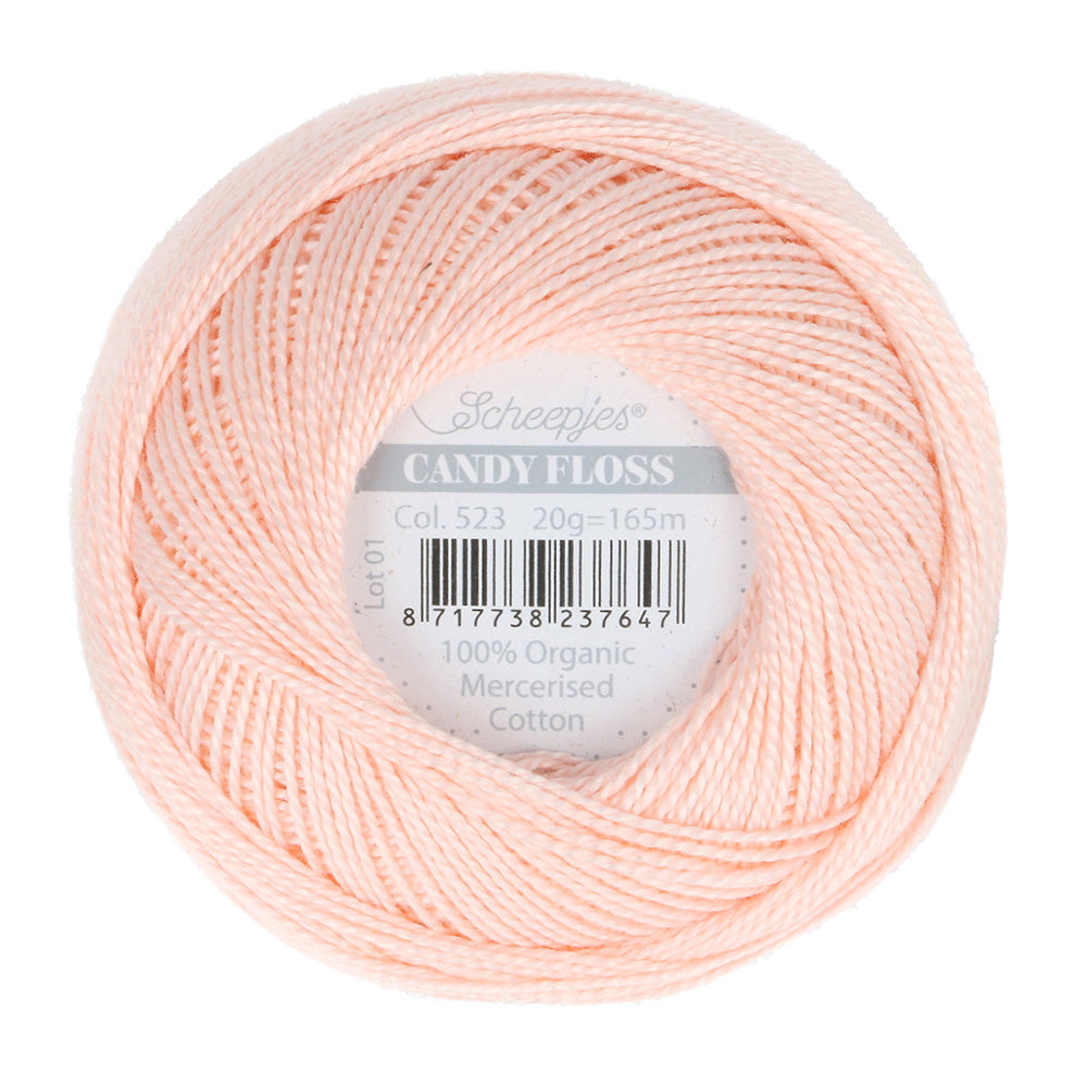 Scheepjes Candy Floss Sweet Mandarin (523)