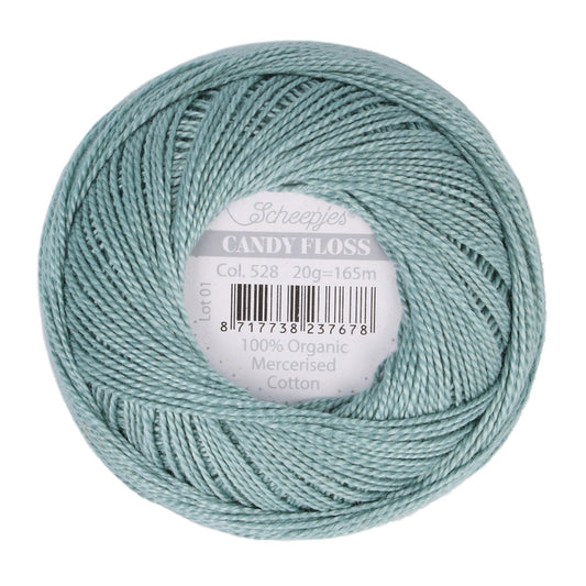 Scheepjes Candy Floss Silver Blue (528)