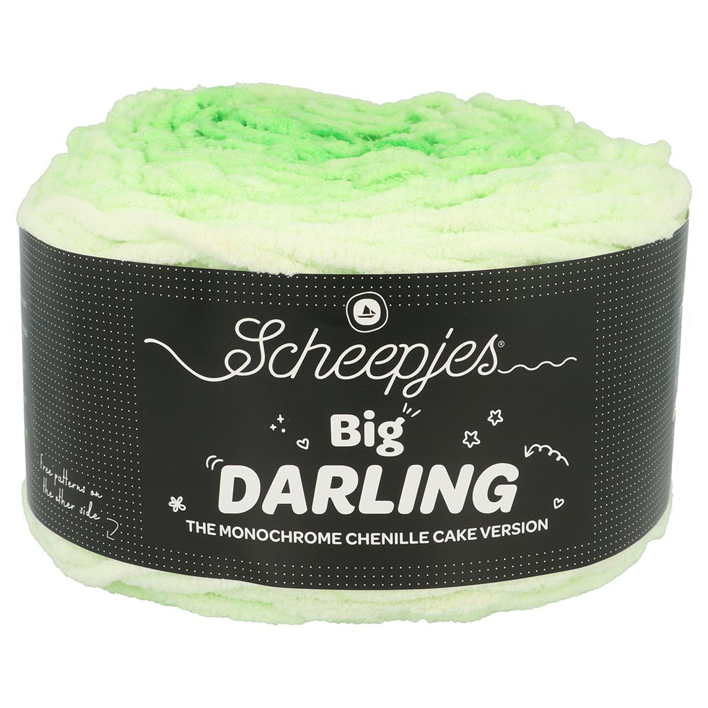 Scheepjes Big Darling Monochrome Cake 1x300g - 407 Froggy