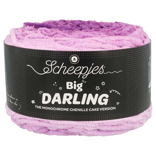 Scheepjes Big Darling Monochrome Cake 1x300g - 422 Eggplant