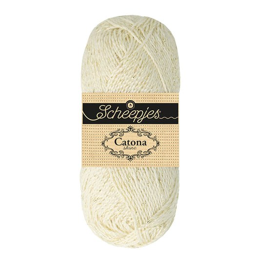 Scheepjes Catona Shine Bridal White Gold (105-G)