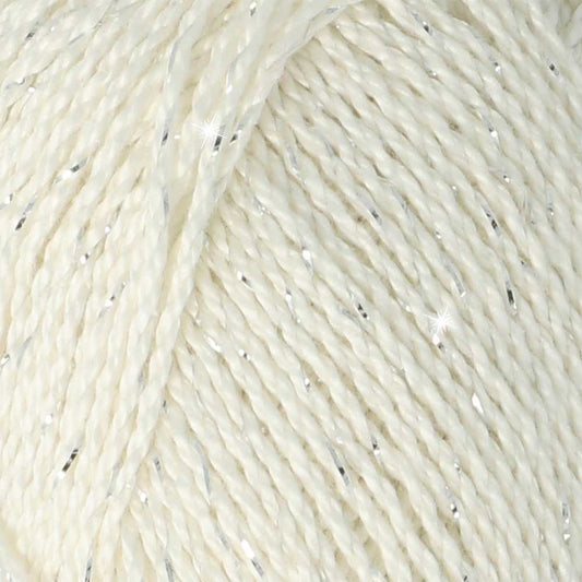 Scheepjes Catona Shine Bridal White Silver (105-S)
