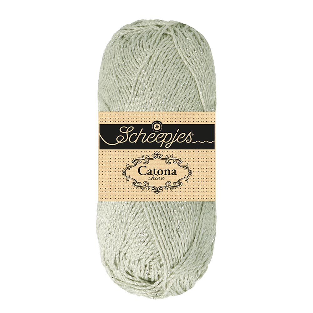 Scheepjes Catona Shine Light Silver Silver (172-S)