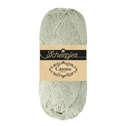 Scheepjes Catona Shine Light Silver Silver (172-S)