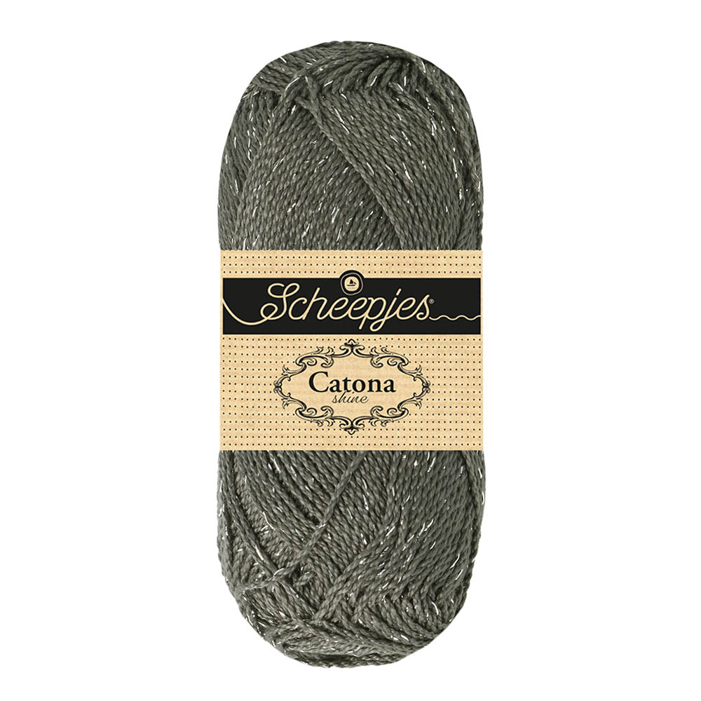 Scheepjes Catona Shine Metal Grey Silver (242-S)