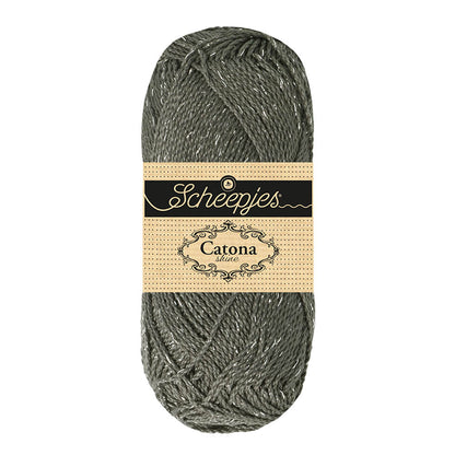 Scheepjes Catona Shine Metal Grey Silver (242-S)