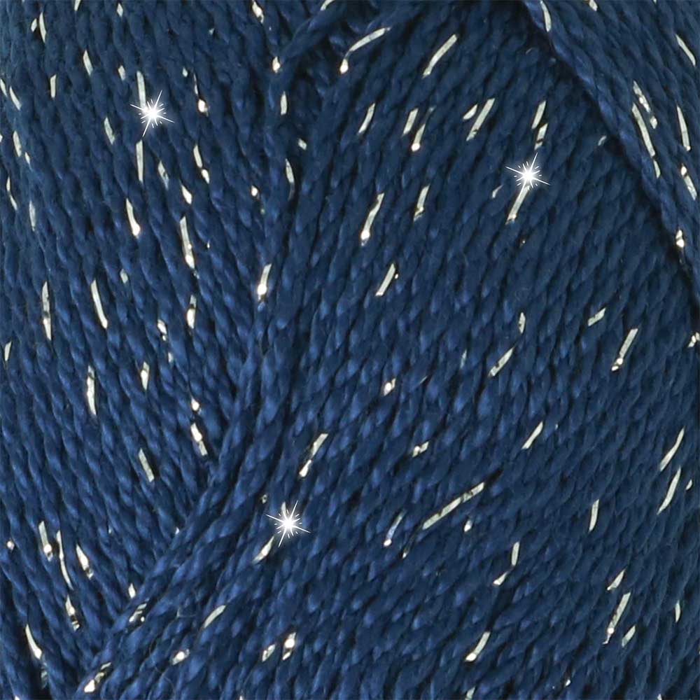 Scheepjes Catona Shine Midnight Silver (527-S)