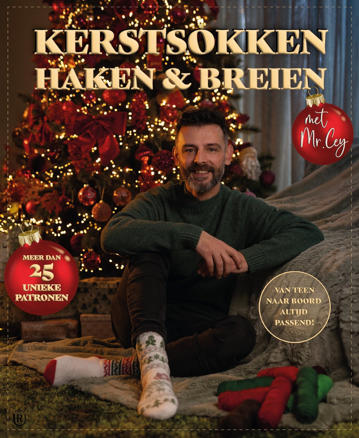 Kerstsokken breien en haken met Mr. Cey