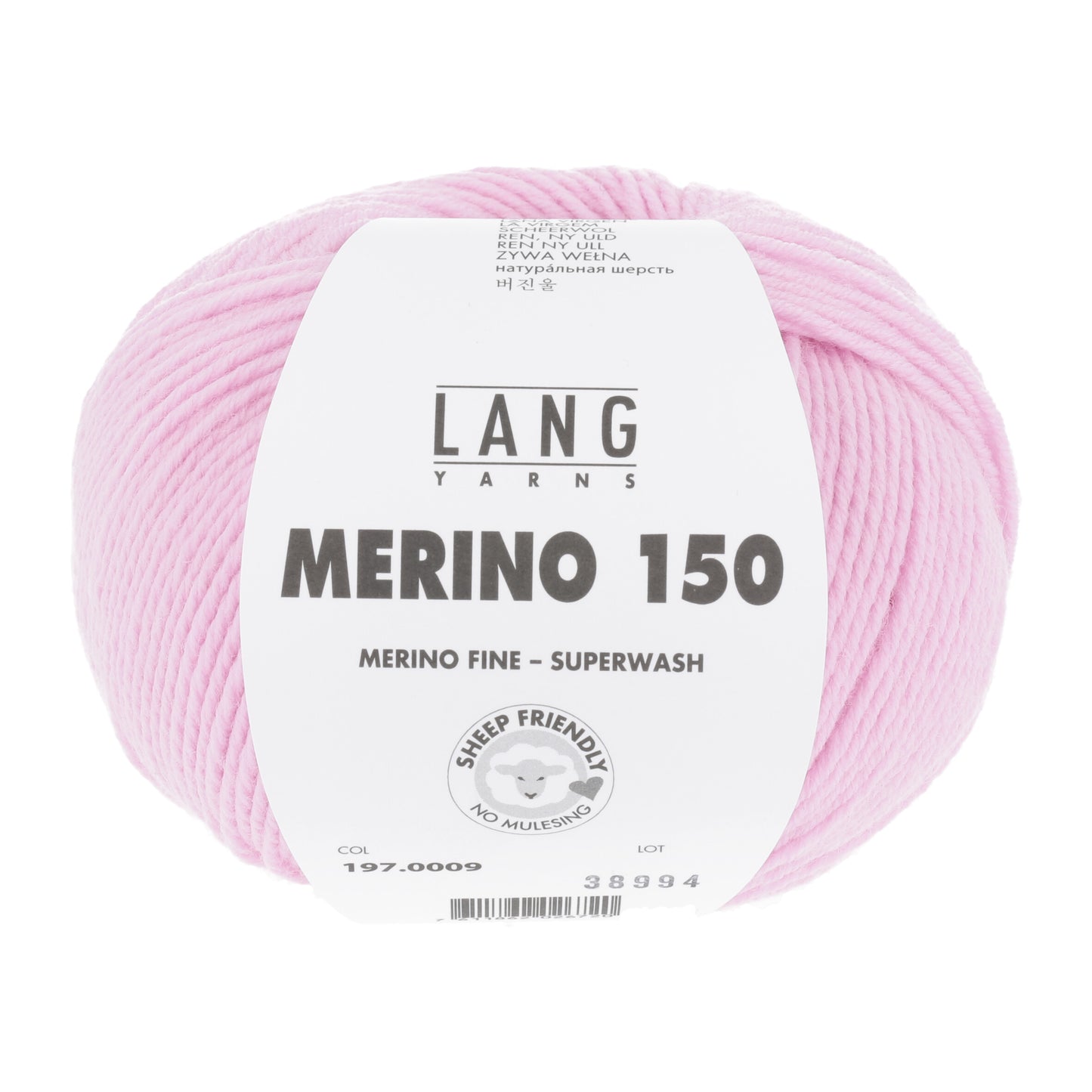 Lang Yarns Merino 150 Candyfloss (0009)