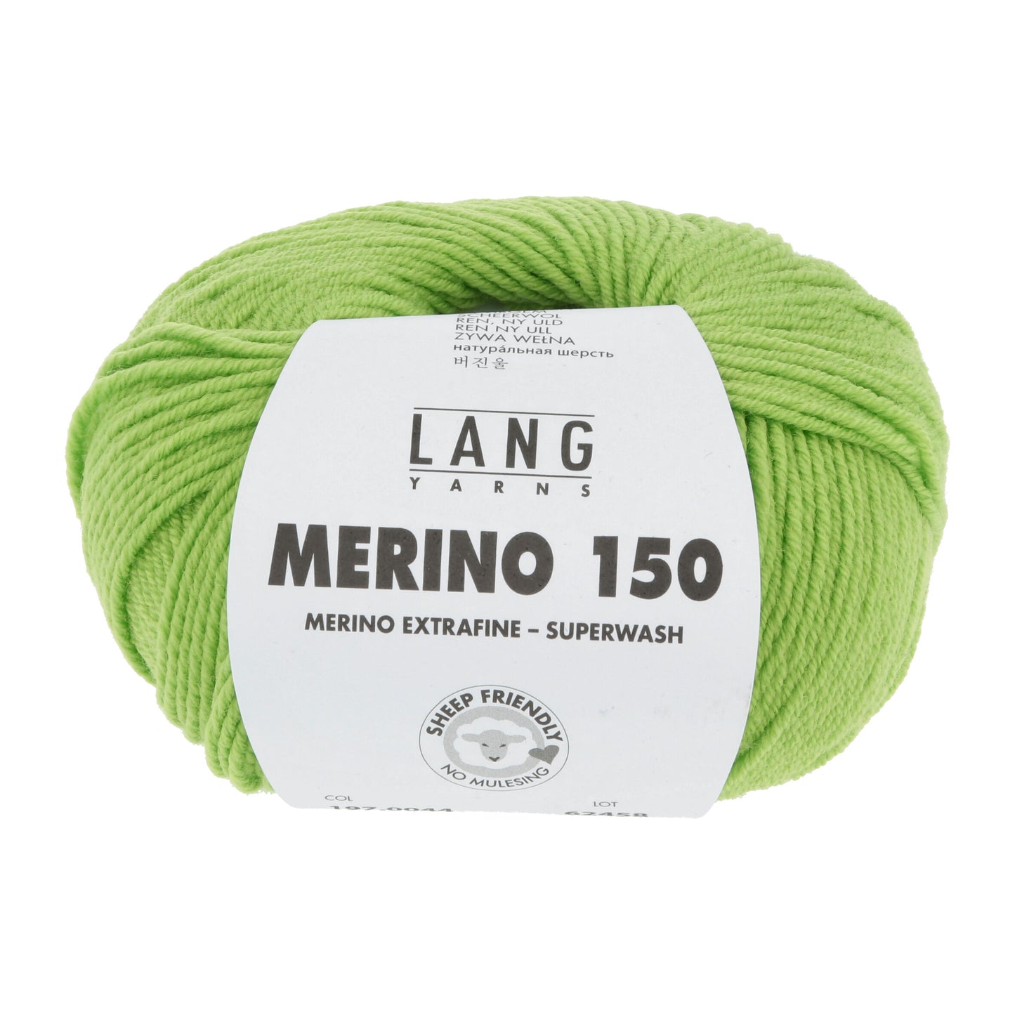 Lang Yarns Merino 150 Granny Smith (0044)