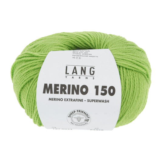 Lang Yarns Merino 150 Granny Smith (0044)