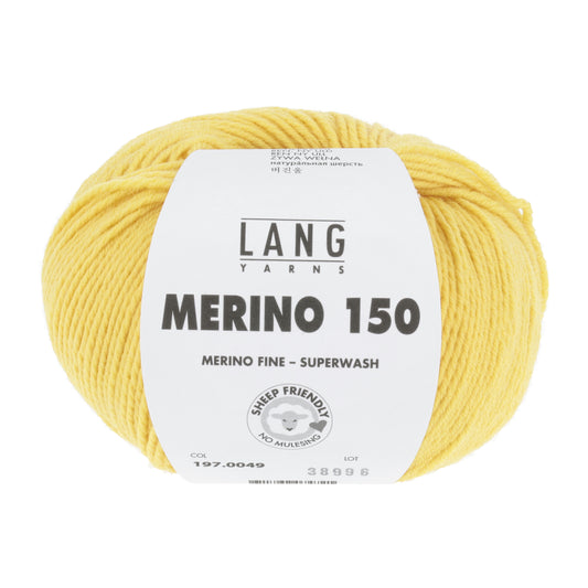 Lang Yarns Merino 150 Sunny (0049)