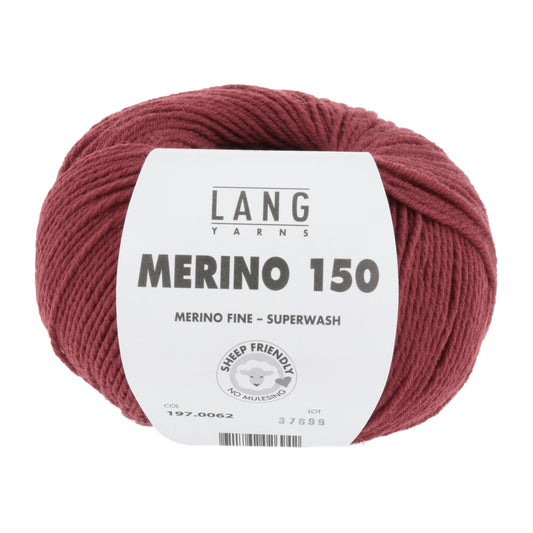 Lang Yarns Merino 150 Scarlet (0062)