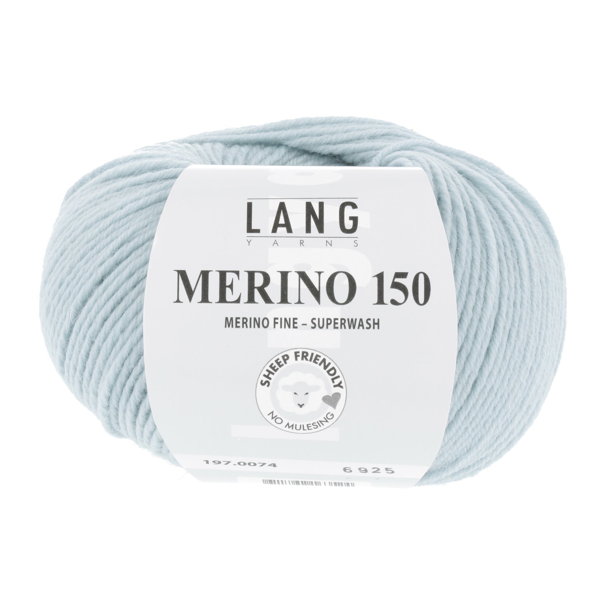 Lang Yarns Merino 150 Baby Blue (0074)