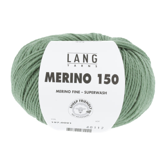 Lang Yarns Merino 150 Pine  (0091)