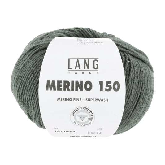 Lang Yarns Merino 150 Willow (0098)