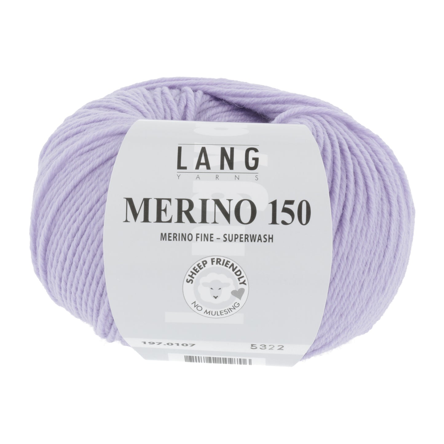 Lang Yarns Merino 150 Lavender (0107)