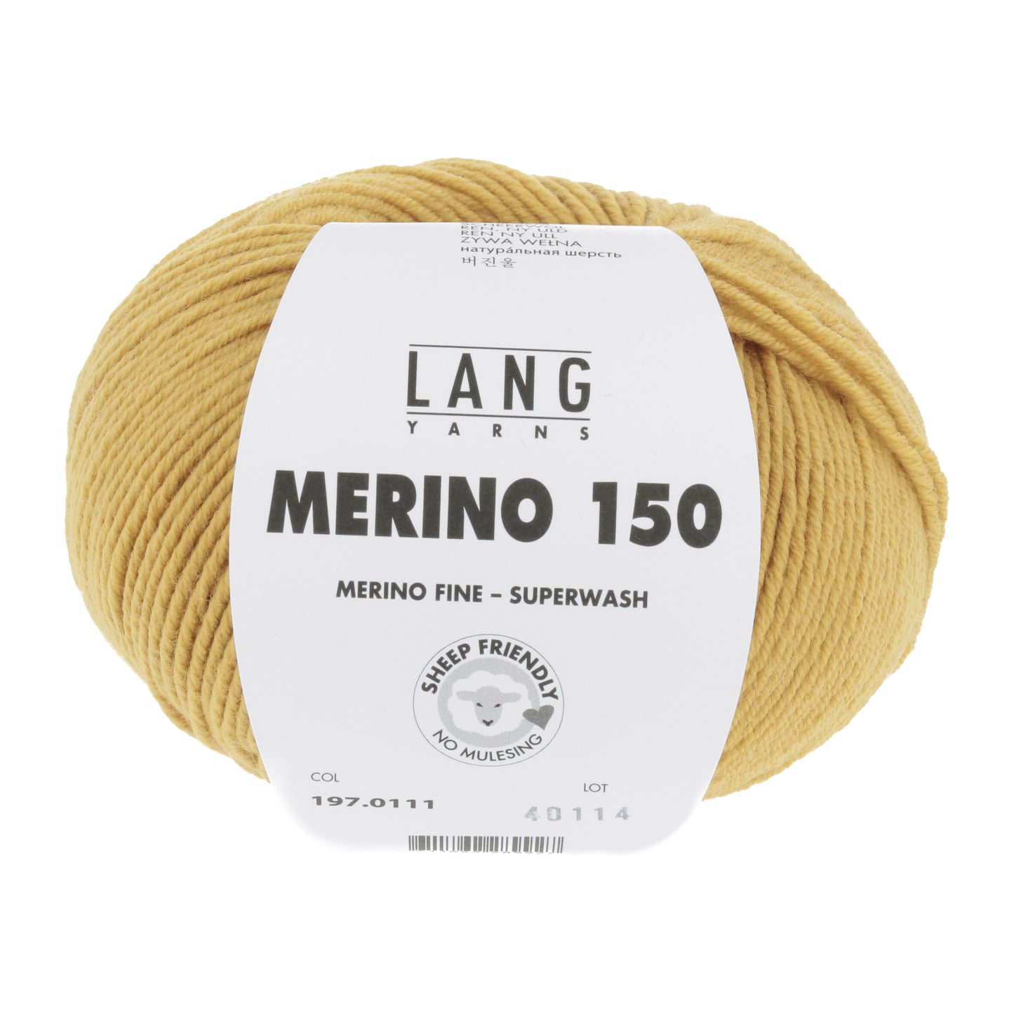 Lang Yarns Merino 150 Honey  (0111)